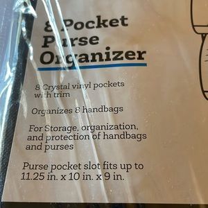 Purse organizer- Zober